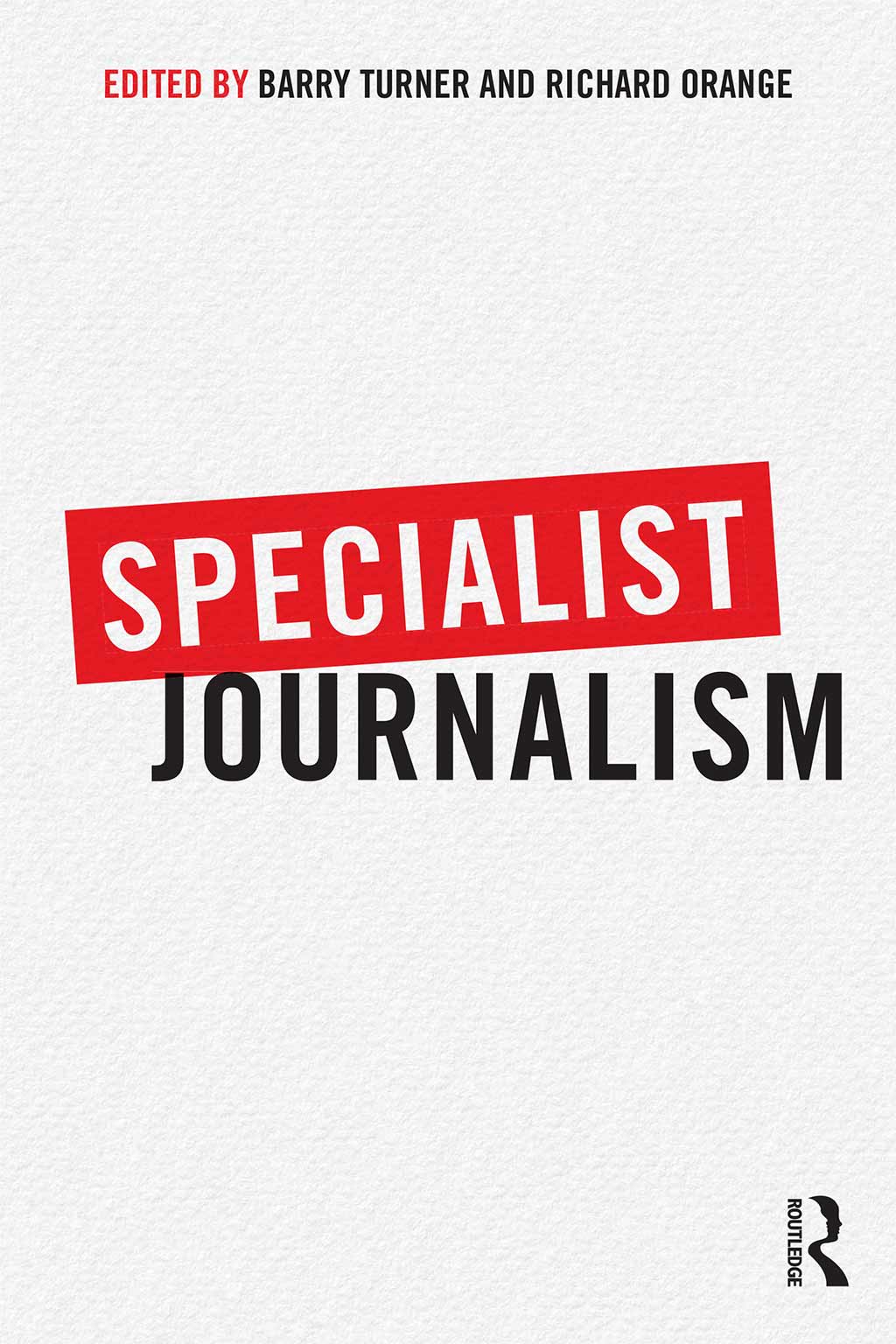 Specialist Journalism book