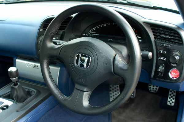 Honda S2000 interior