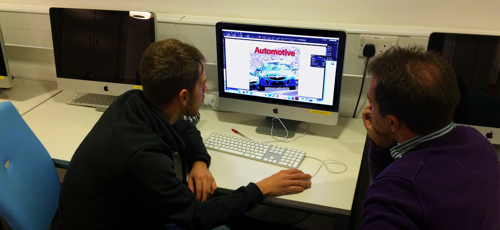 MA Automotive Journalism students at Coventry University