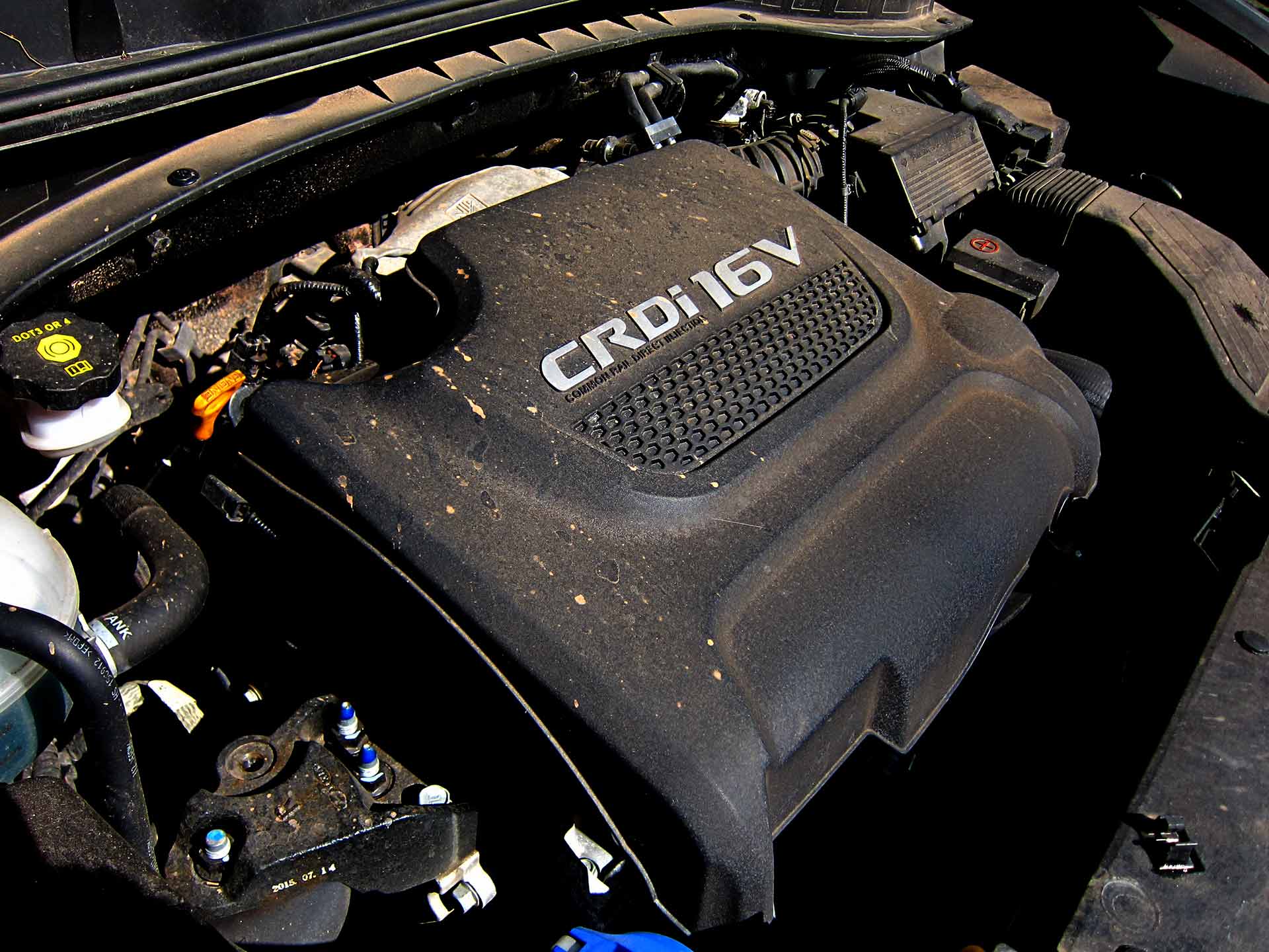 Kia Sportage diesel engine