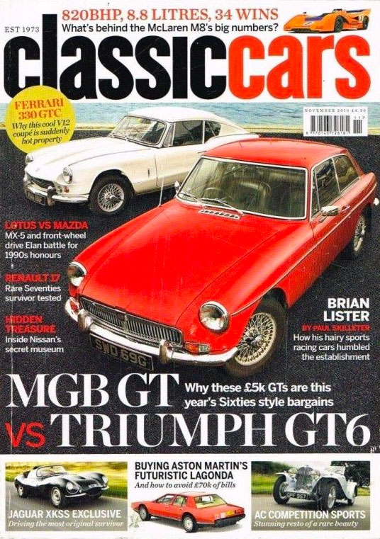 Classic Cars MGB GT6